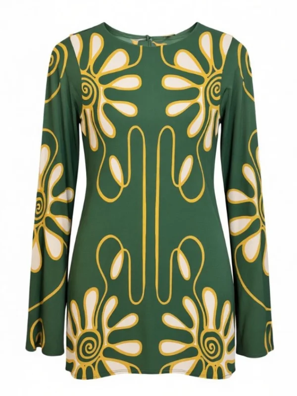 Maisha Dress in Sage - 1