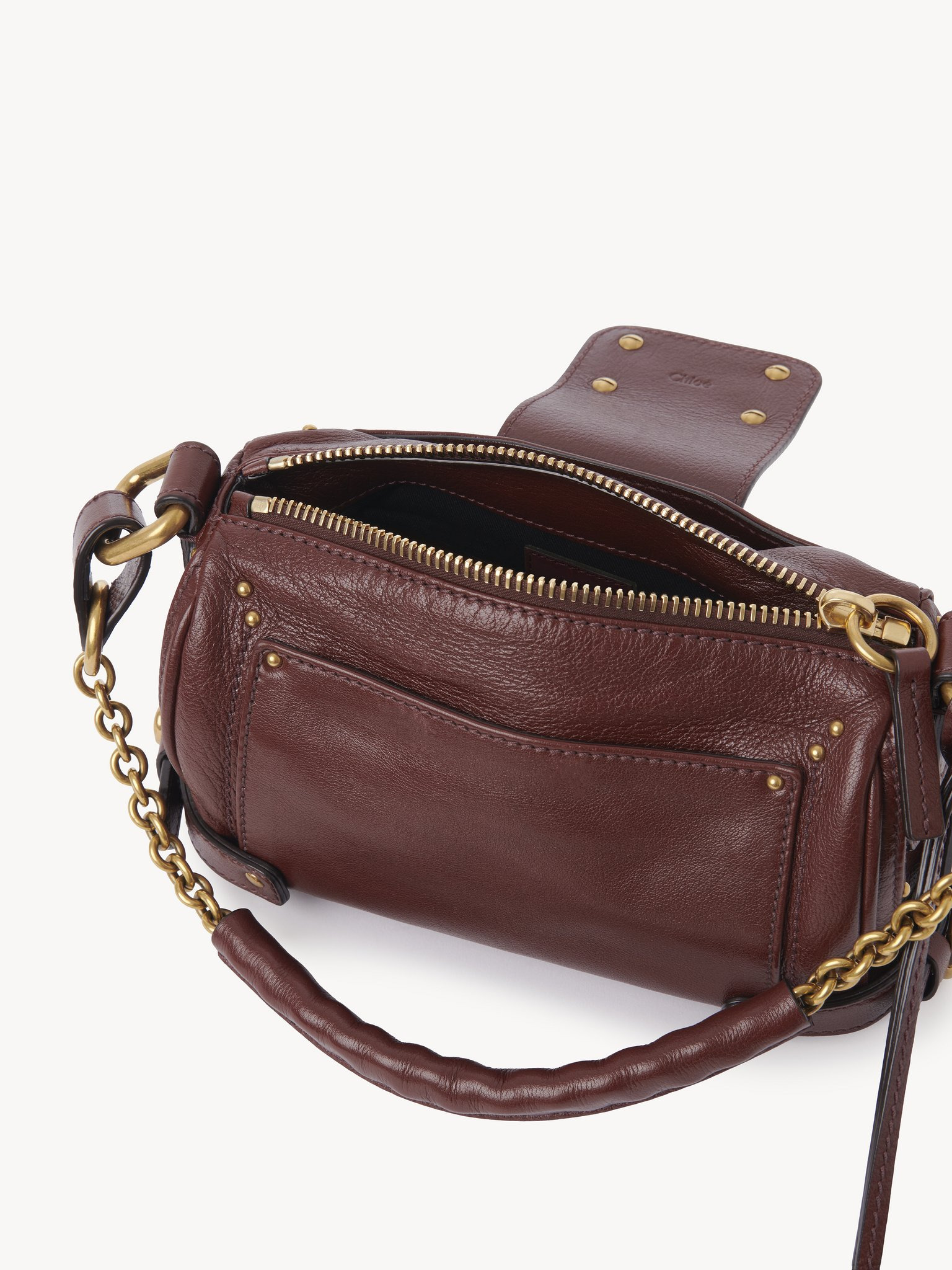 SMALL PADDINGTON CHAIN BAG IN GRAINED LEATHER - 5