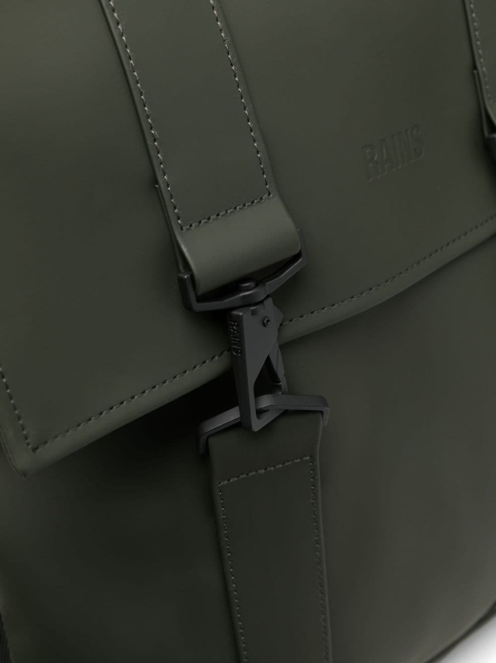 MSN logo-debossed backpack - 4