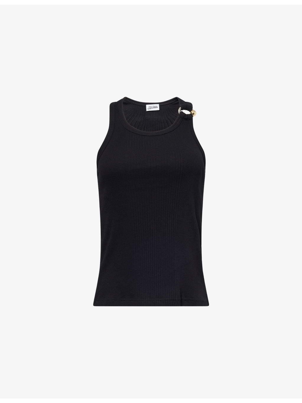 Ribbed Sleeveless Cotton-Jersey Top - 1