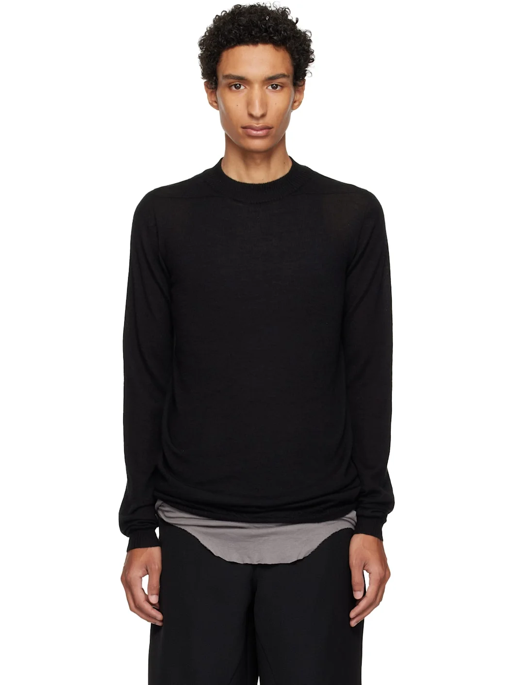 Black Tower Level Lupetto Sweater - 1