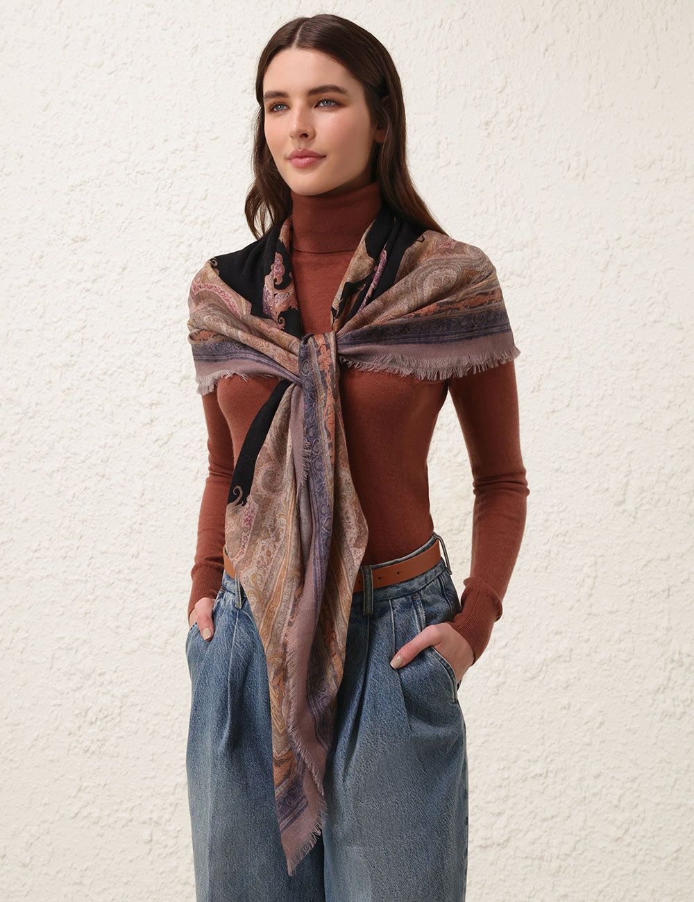 PRINTED SHAWL - 2
