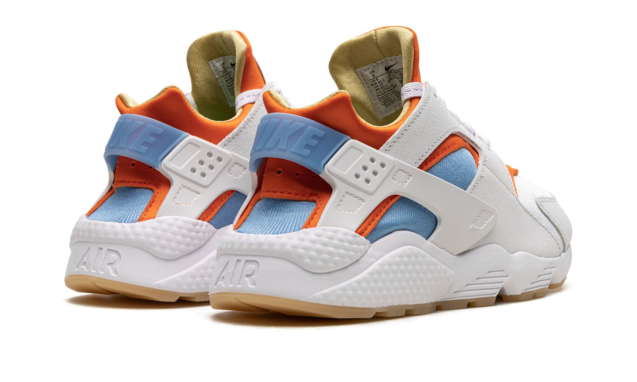 Air Huarache "White / Orange / Blue" - 3