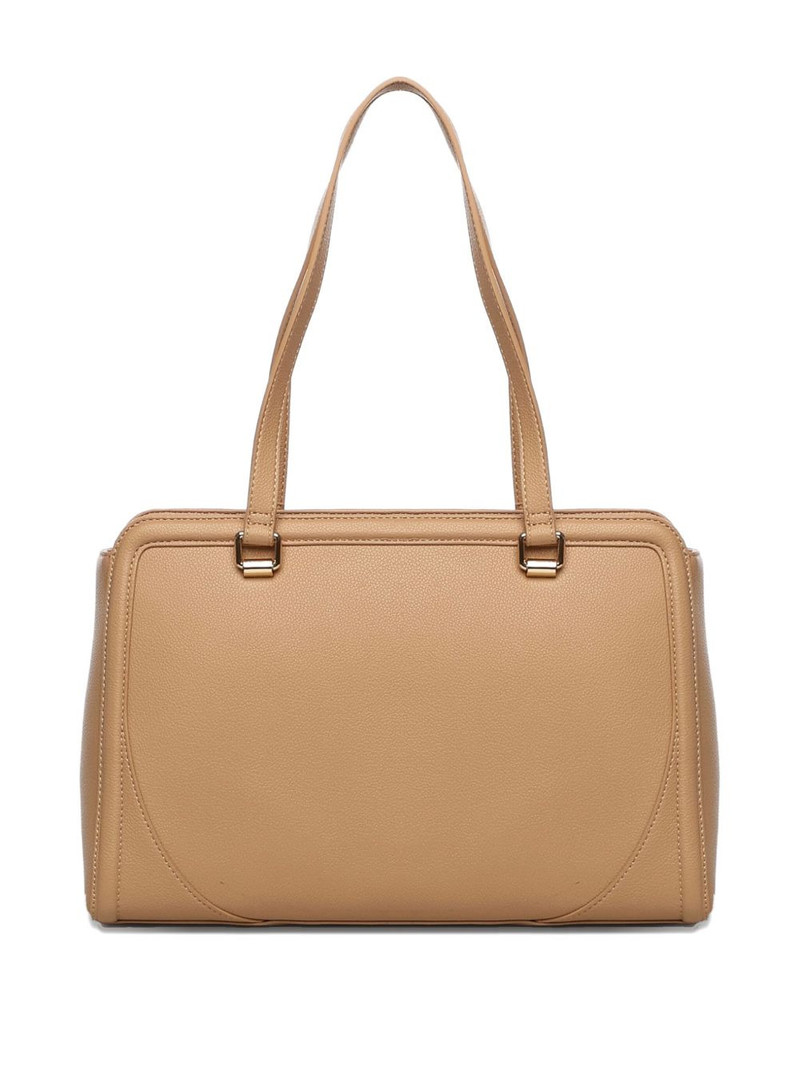 Moschino logo-plaque tote bag outlook