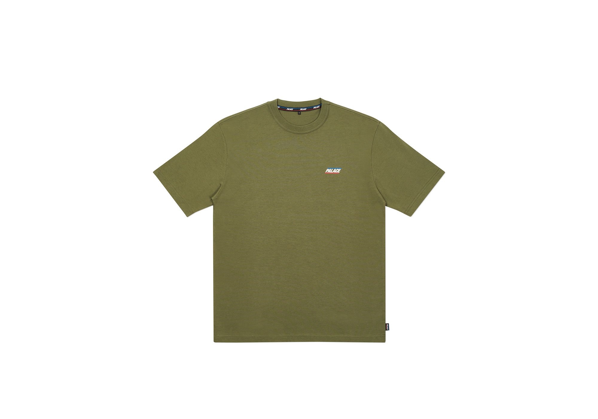 BASICALLY A T-SHIRT OLIVE - 1