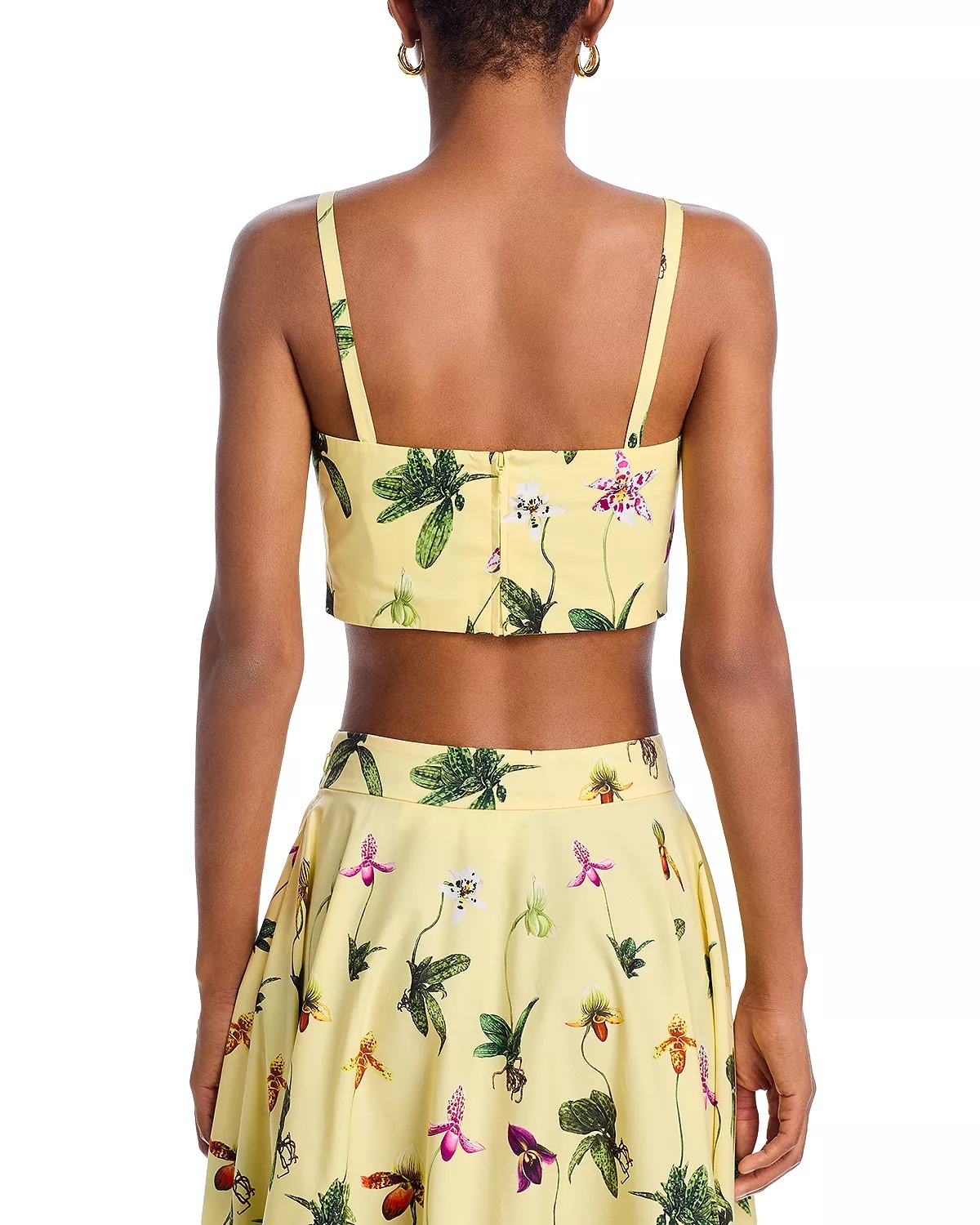 Orchids Cropped Top - 3