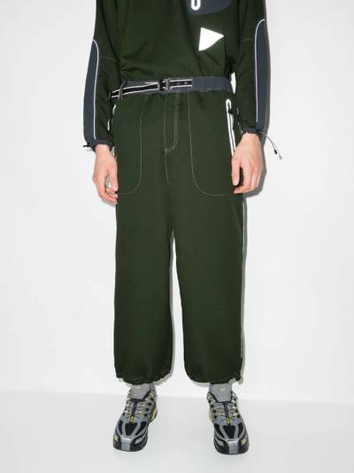 and Wander wide-leg belted track pants outlook