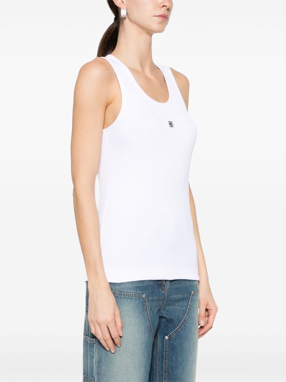 4G-plaque tank top - 3