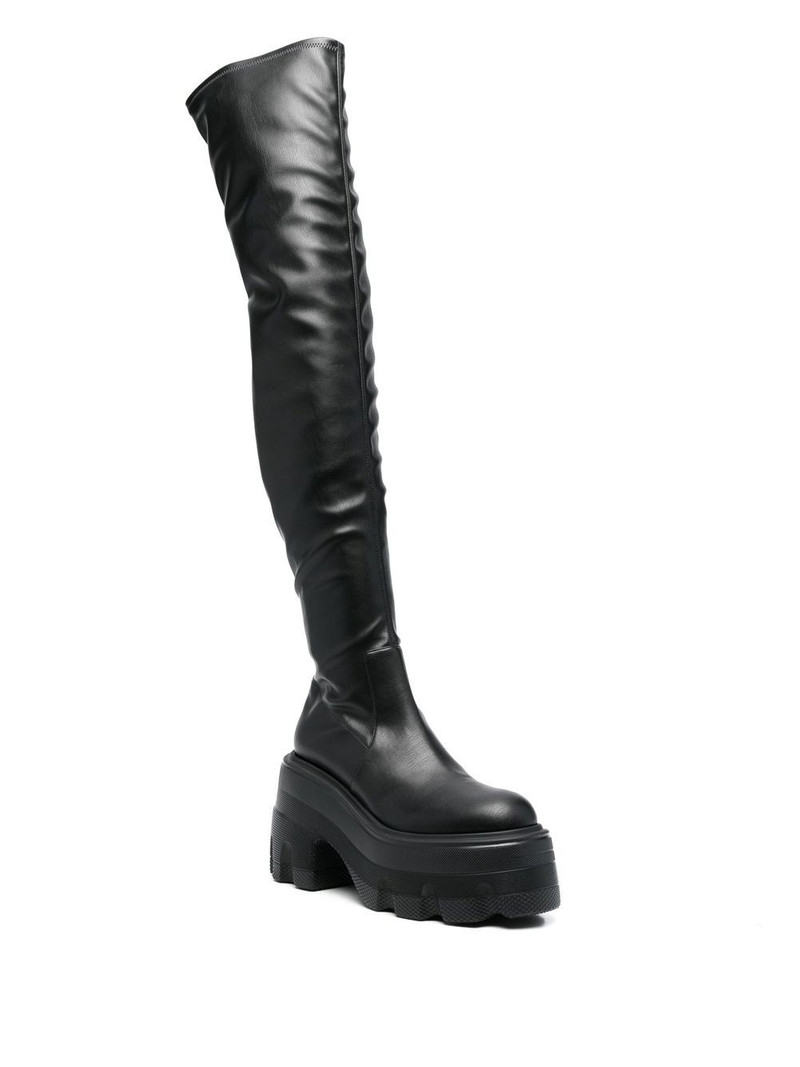 CASADEI thigh-high platform boots outlook