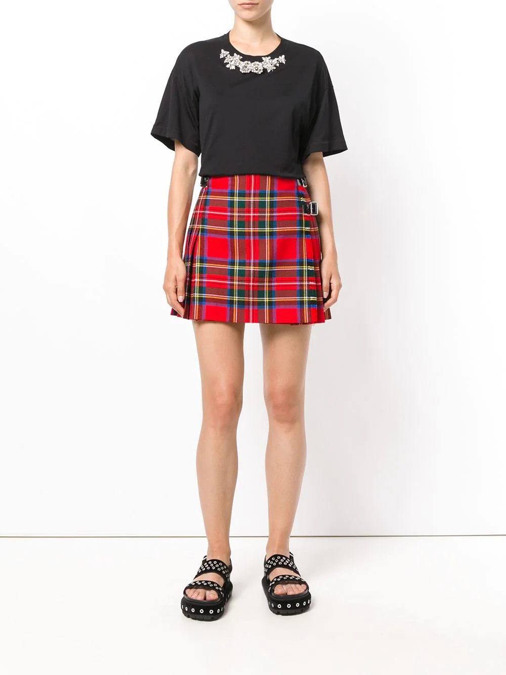 tartan mini kilt - 2