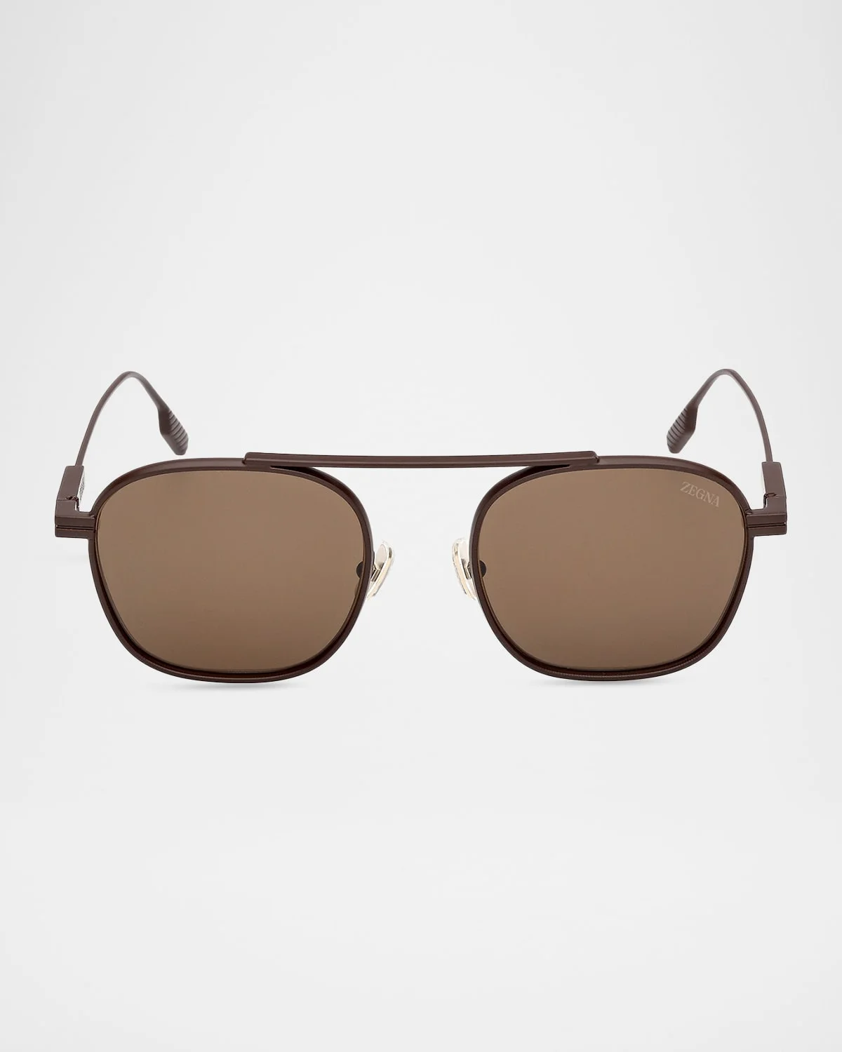 53mm Metal Navigator Sunglasses - 1