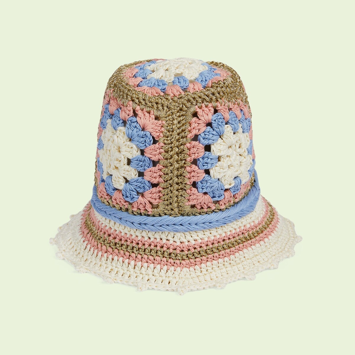 Gucci Lovelight crochet hat with Interlocking G - 4