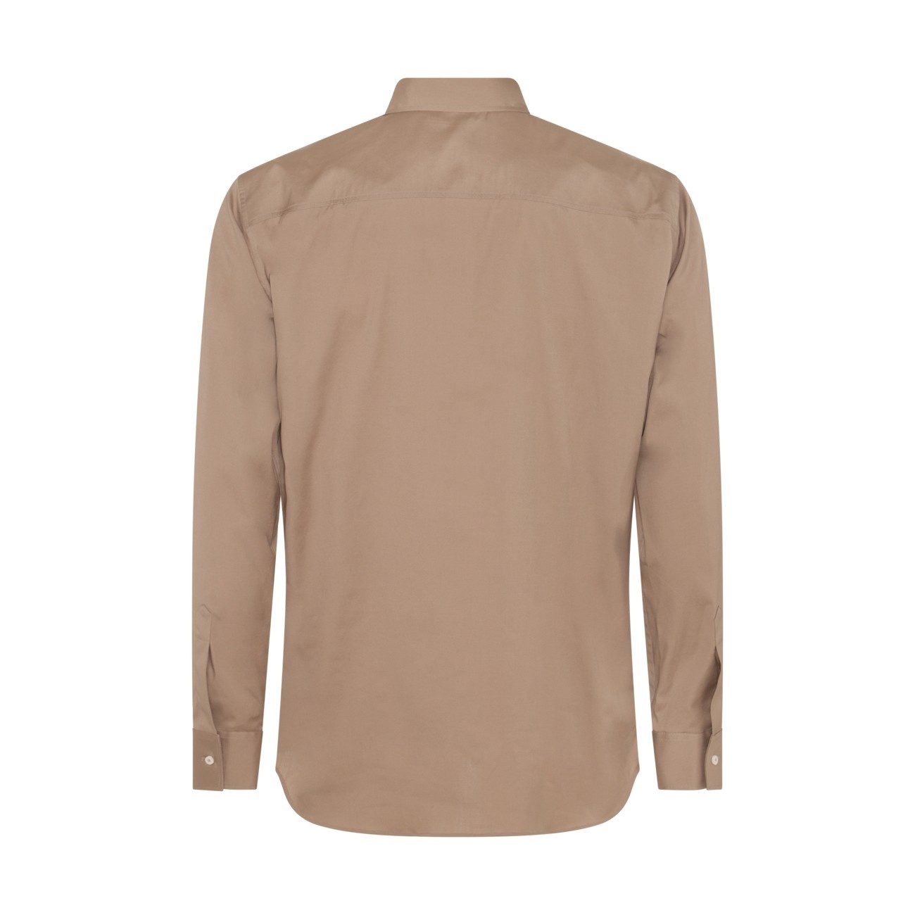 beige cotton shirt - 2