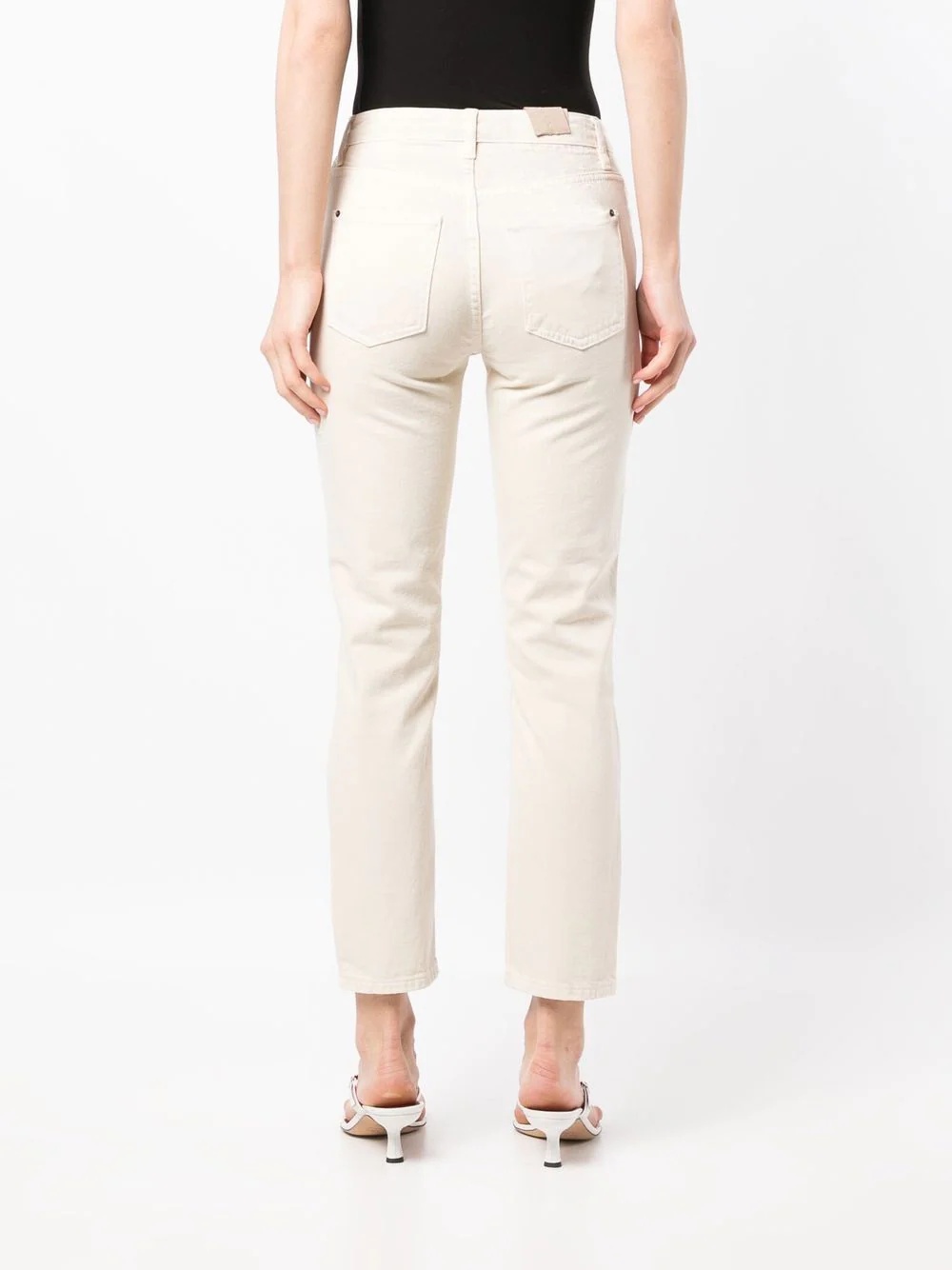 Nine O Mallow cropped jeans - 4