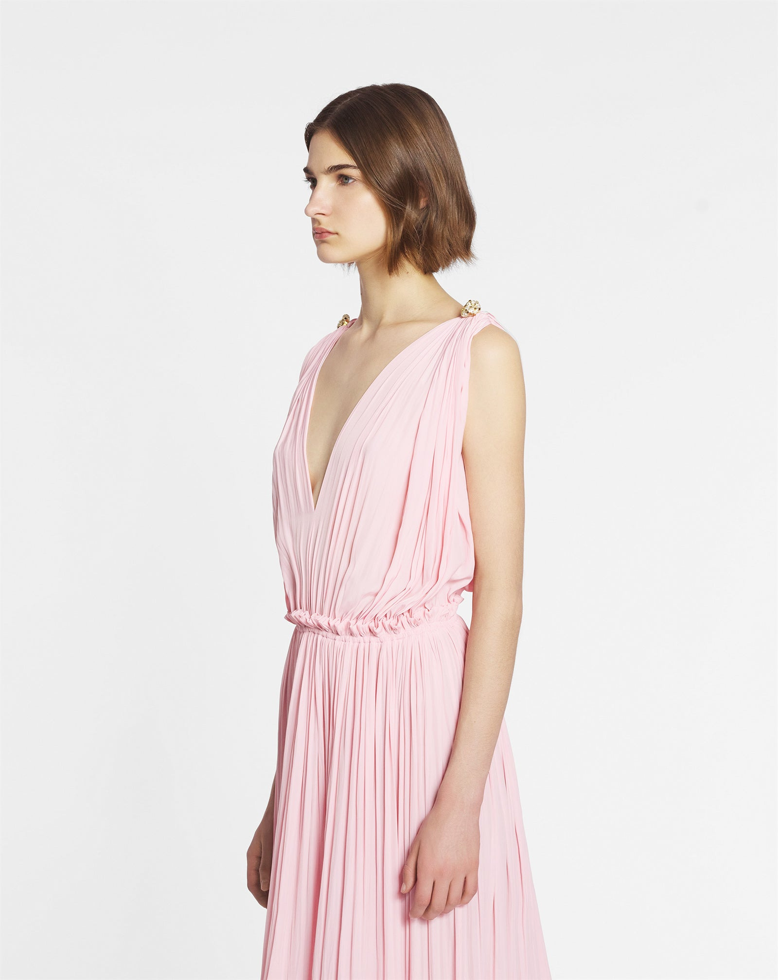 LONG DRESS WITH RUFFLES - 3