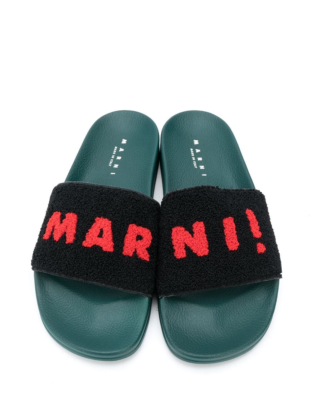 Terry cloth logo slides - 4