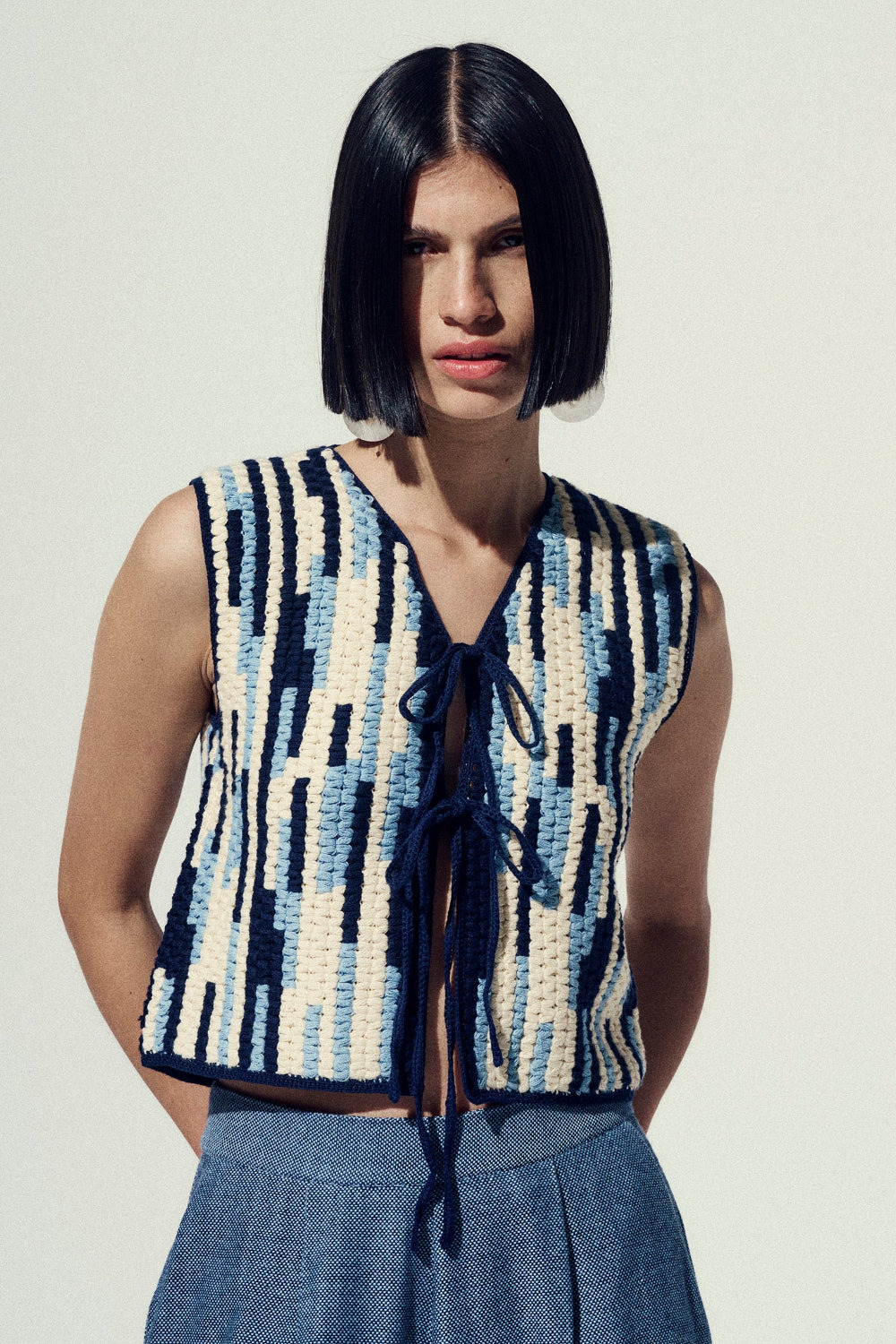 Anadara Crochet Vest - 2