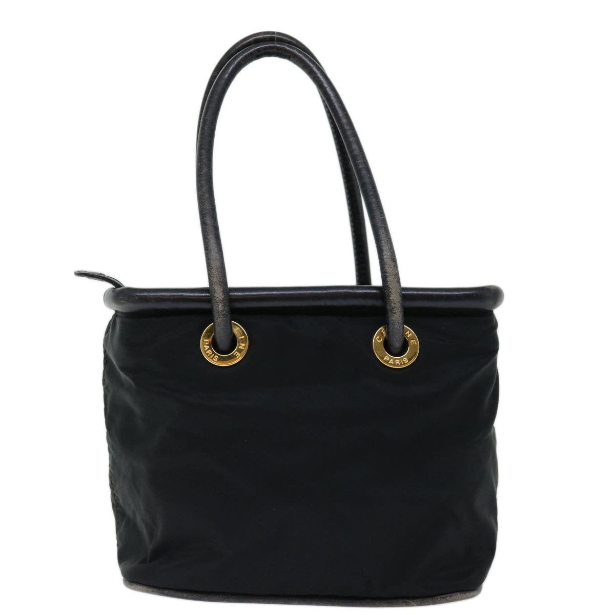 CELINE Hand Bag Nylon Black - 2