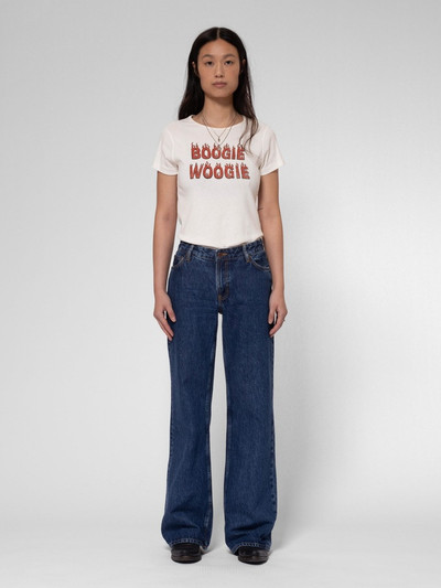 Nudie Jeans Eve T-Shirt Boogie Woogie Offwhite outlook