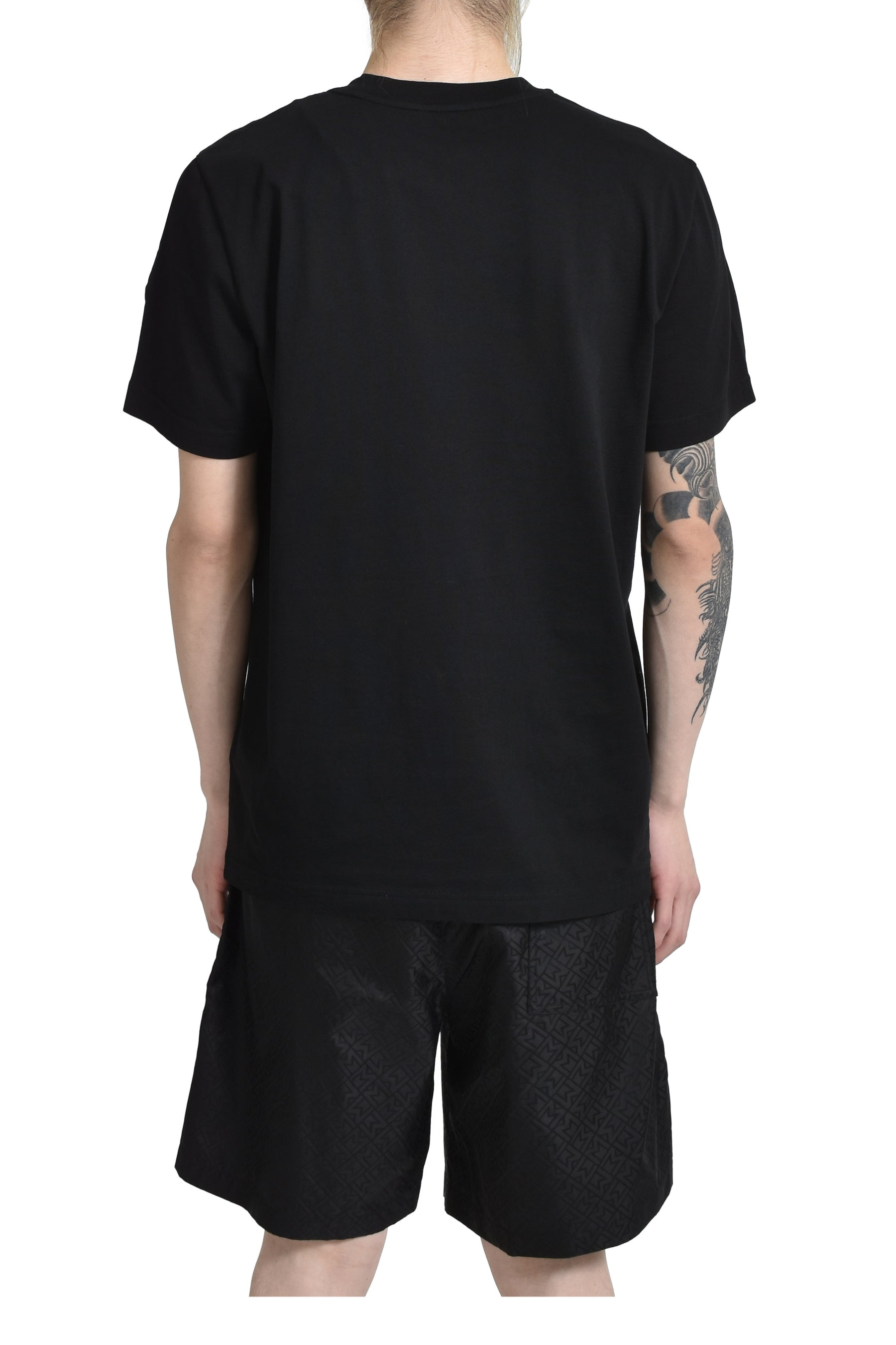 FRONT LOGO  SS T-SHIRT / BLK - 2