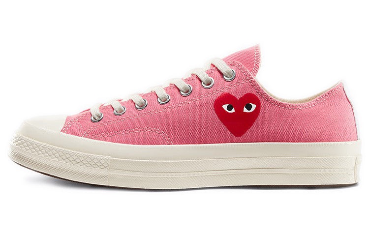 Converse x COMME des GARCONS PLAY Chuck 70 Low 'Bright Pink' 168304C - 2