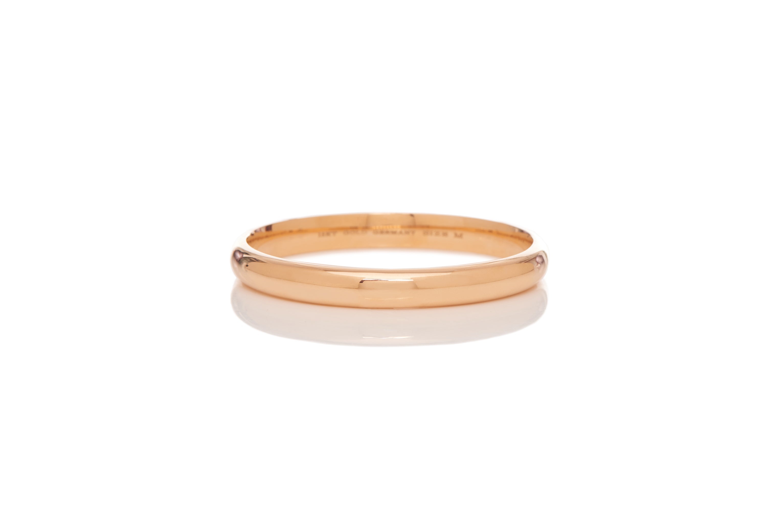 Vitreous Brown Enamel & 18K Gold Bangle - 4