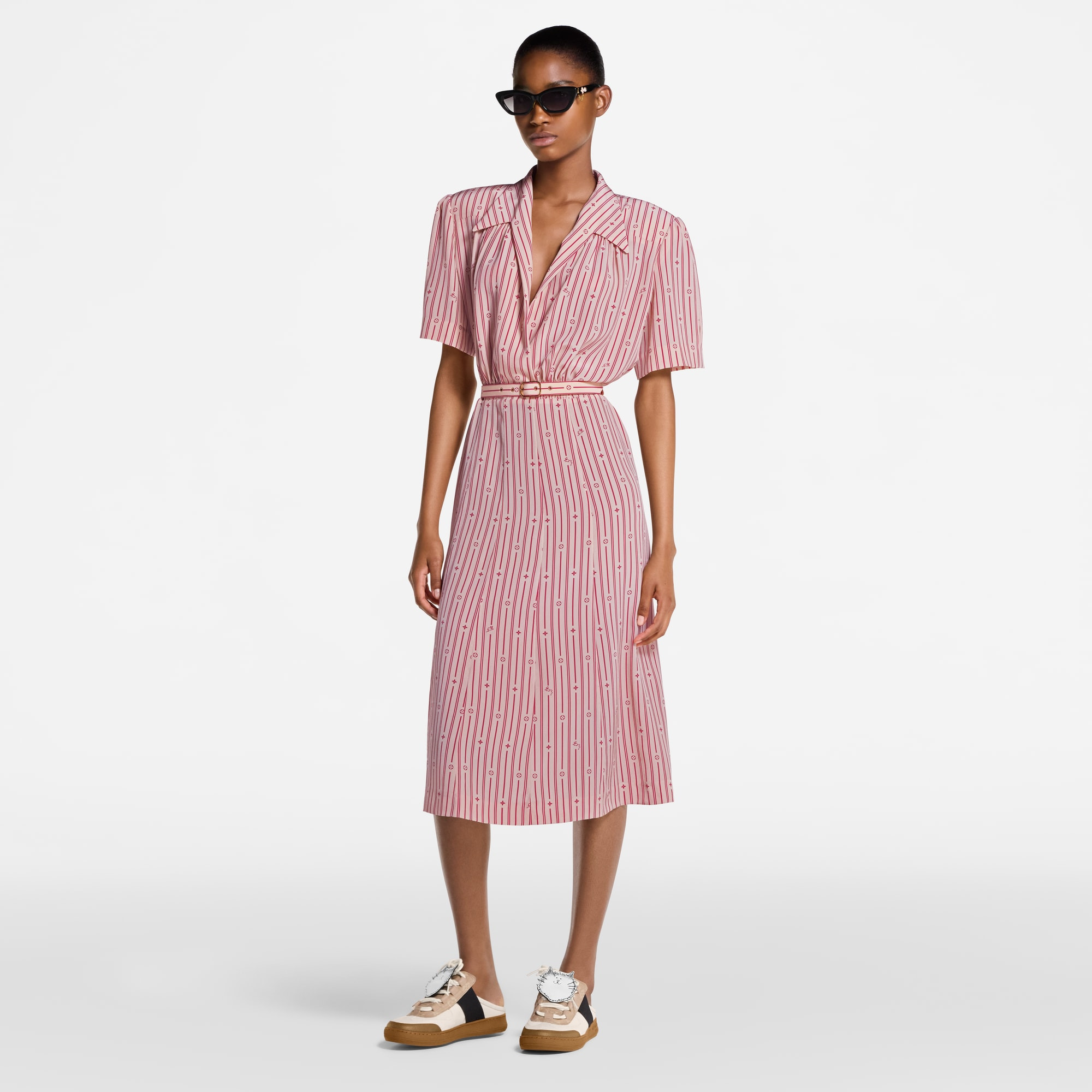 Neverfull Stripes Shirt Dress - 6