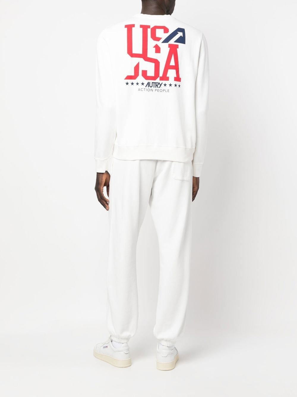 cotton logo-print sweatshirt - 2
