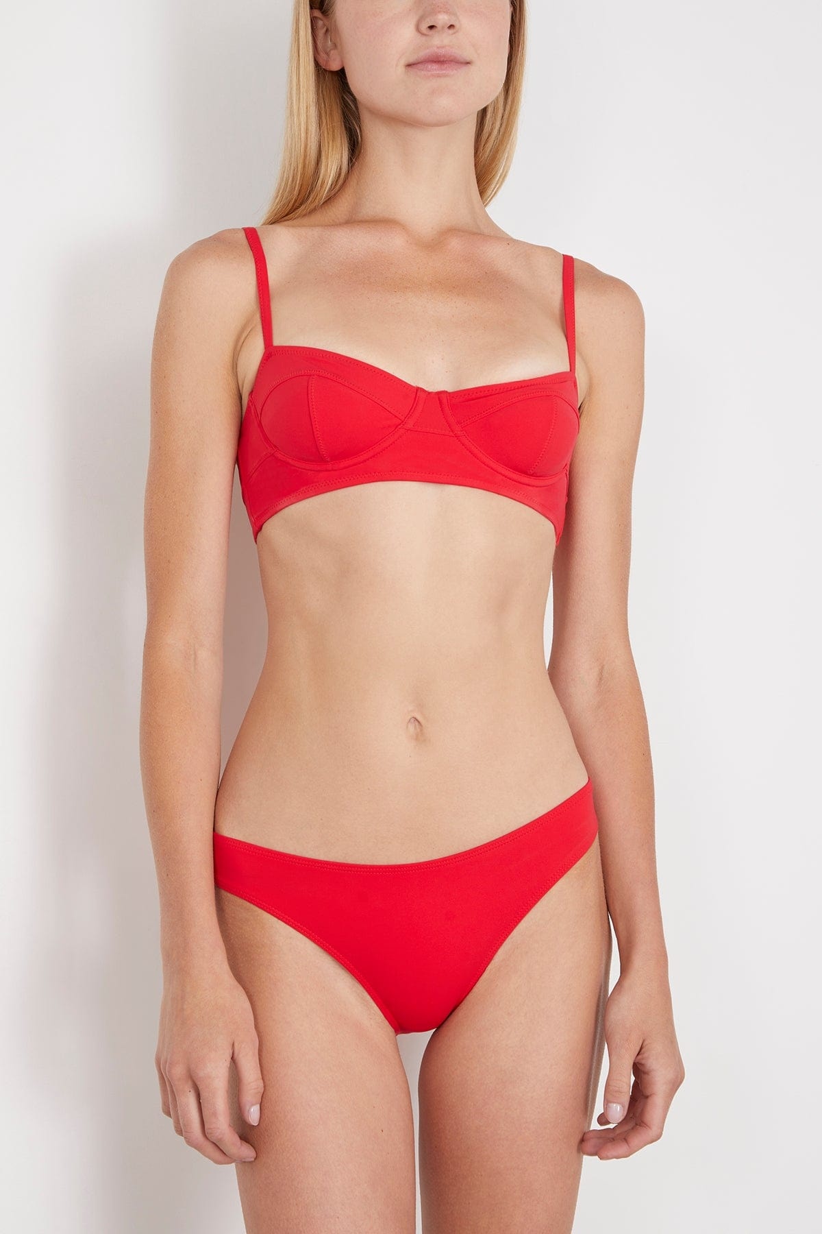Zahara Bikini Top in Scarlet - 3