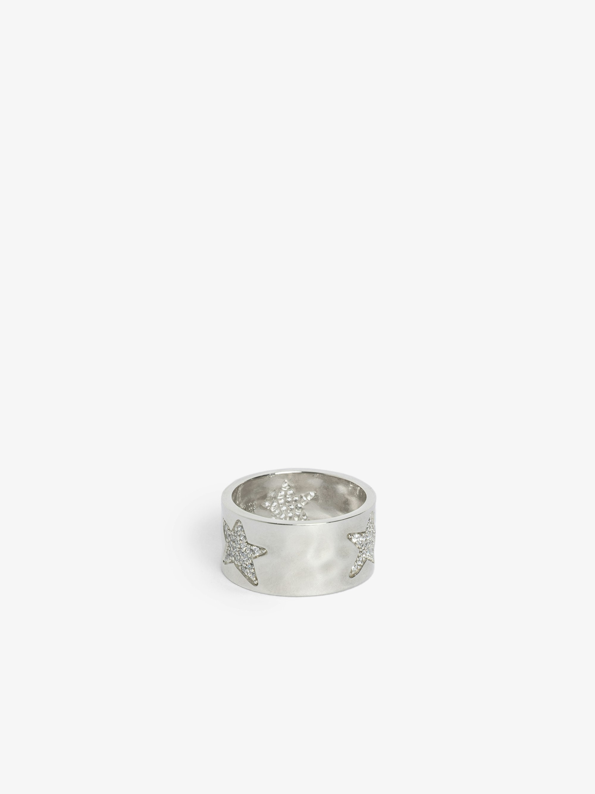 Rock Star Strass Ring - 3