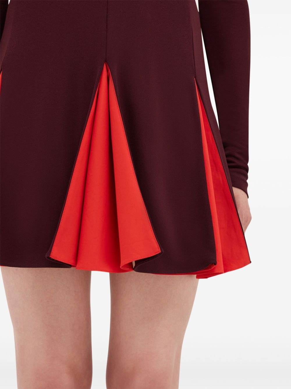 colourblock skater dress - 5