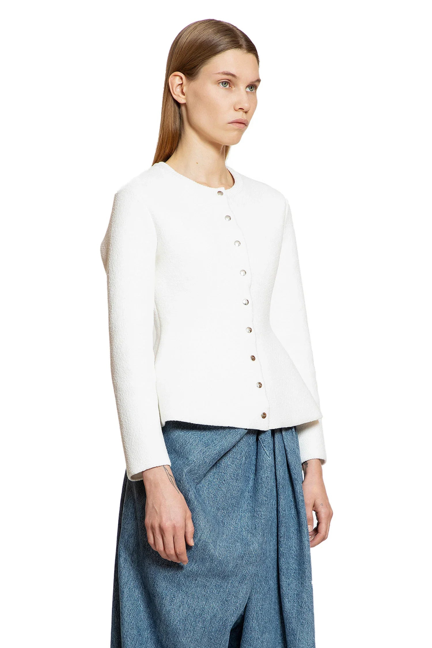 Cardigan-In-Viscose-Cotton-Silk - 2