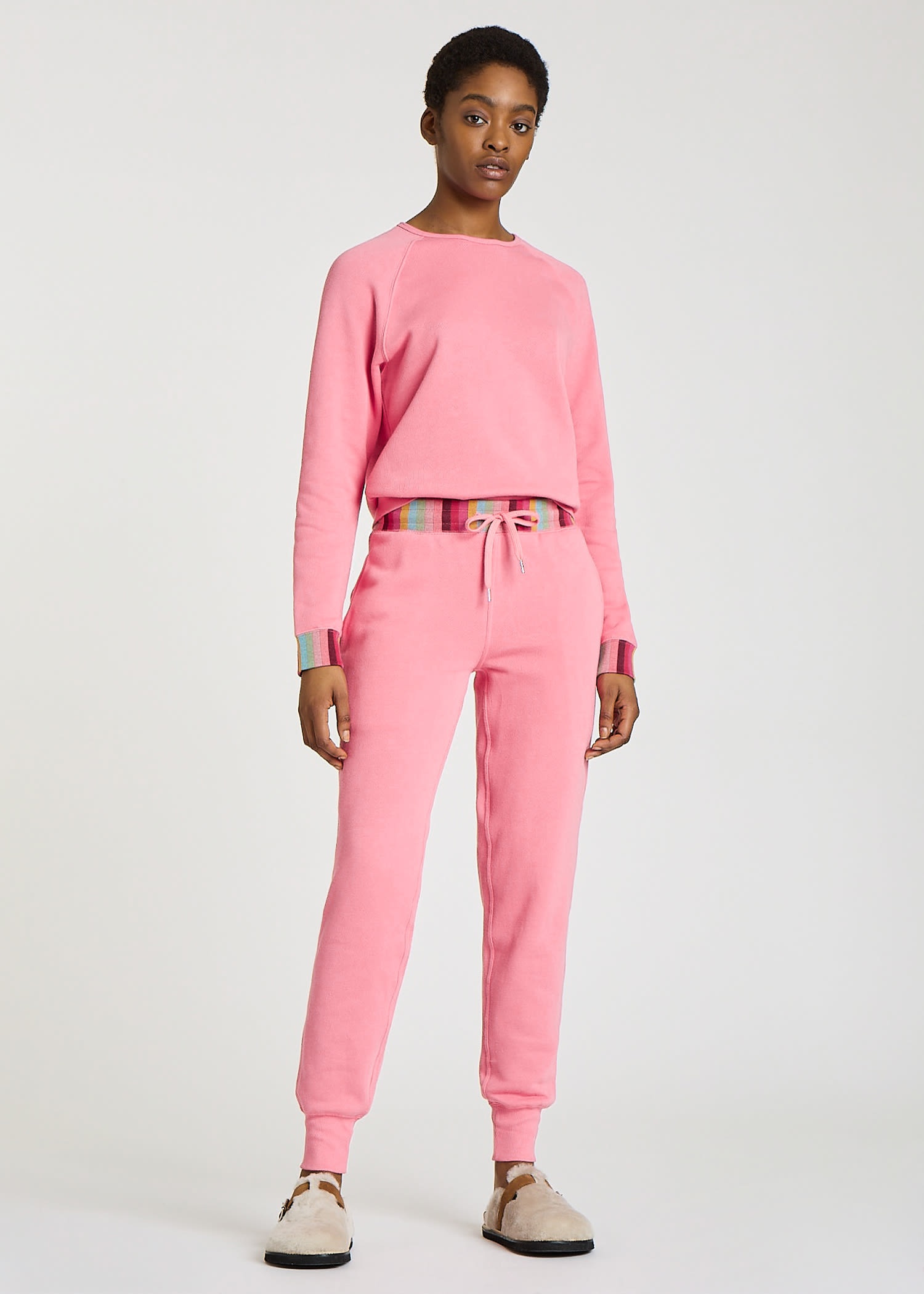 Lounge Sweatshirt With 'Swirl Stripe' Cuffs - 6