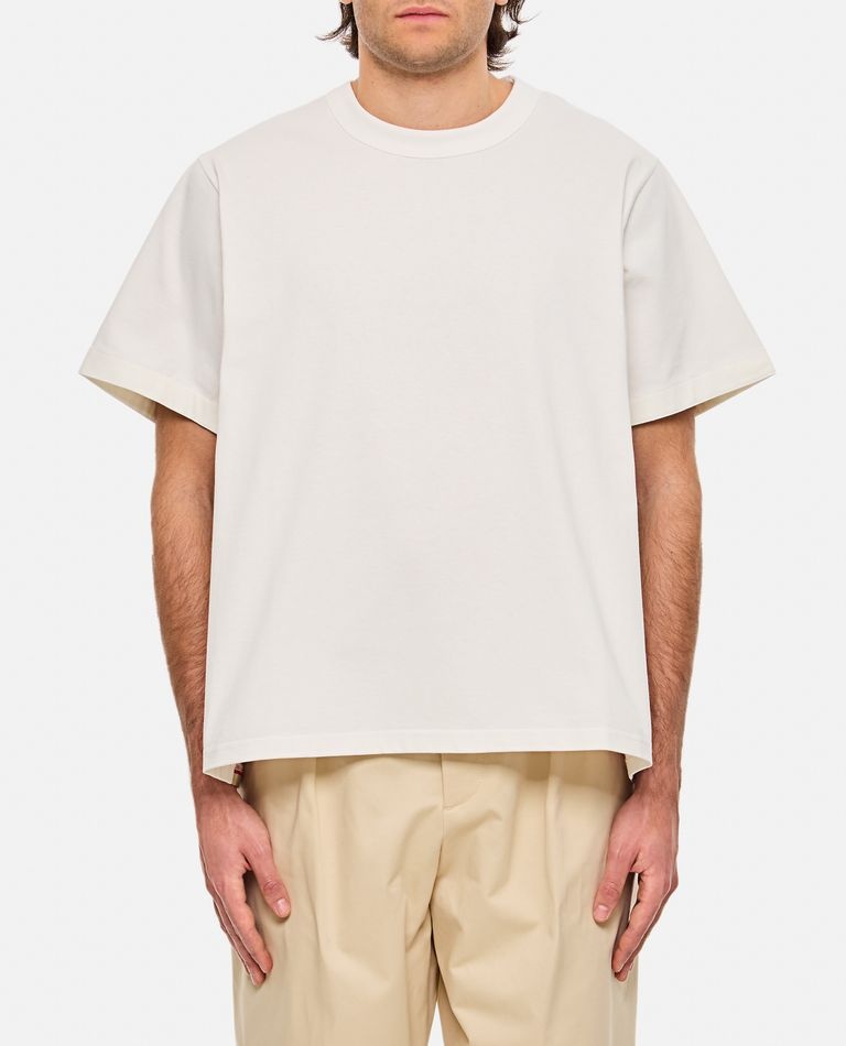 Tシャツ・カットソー BOTTEGA VENETA T-SHIRT WITH SIDE DETAIL, COLORFUL FABRIC Bottega Veneta T-SHIRT WITH SIDE DETAIL, COLORFUL FABRIC