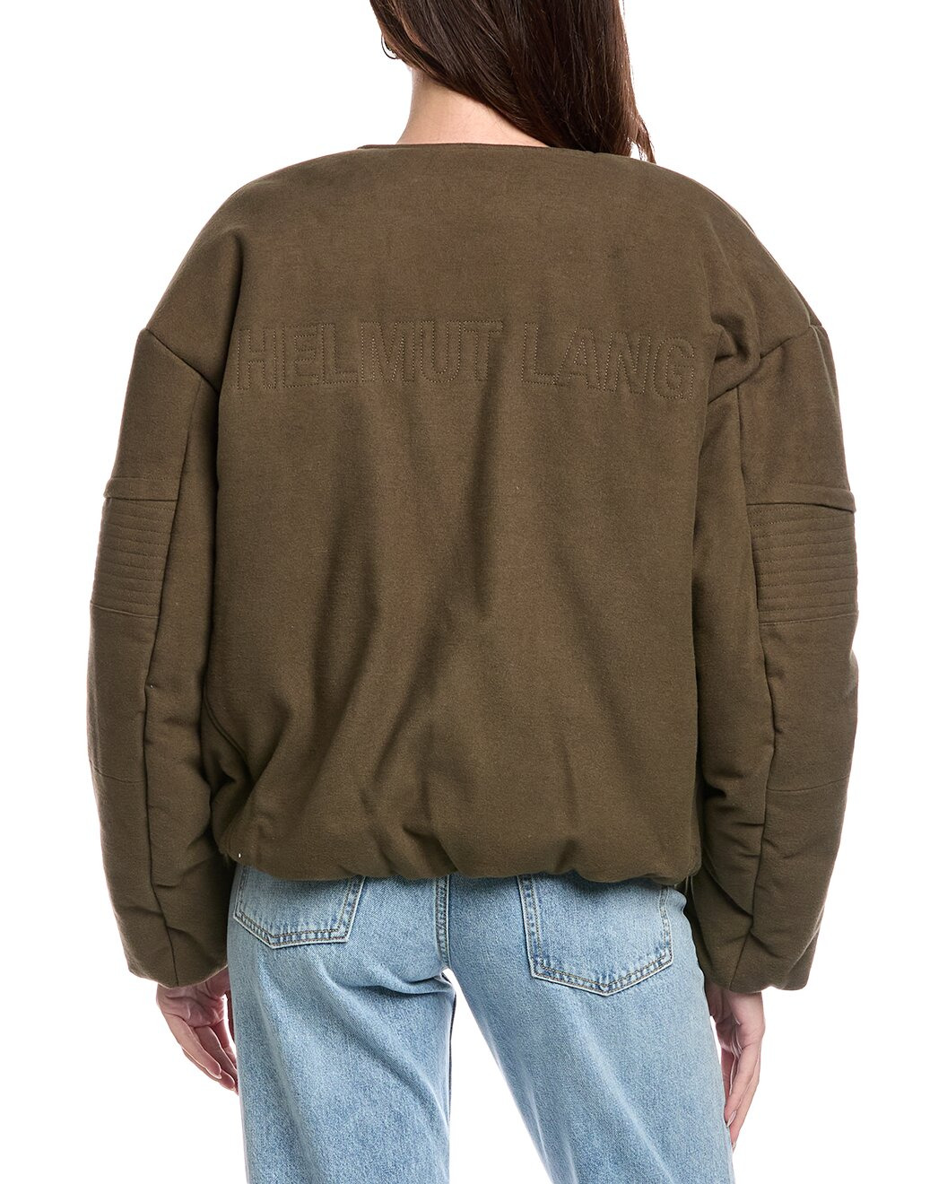 Helmut Lang Brushed Cocoon Bomber Jacket - 2