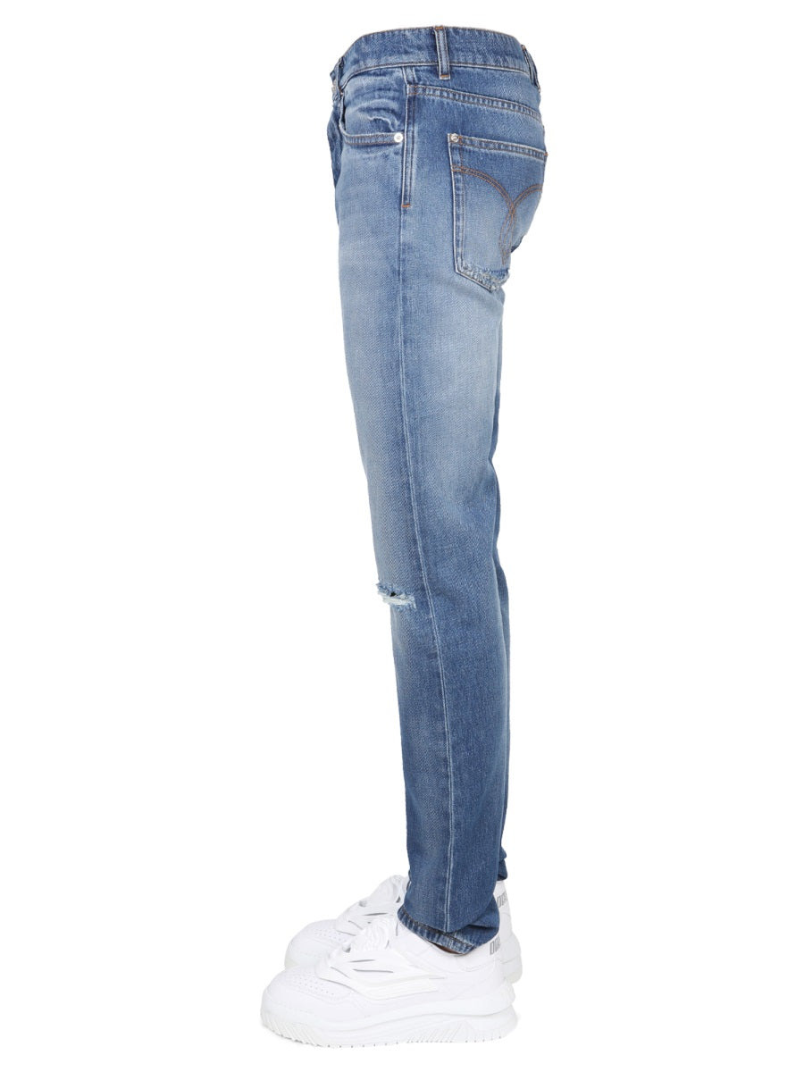 Versace Men Jeans Con Patch Logo - 3