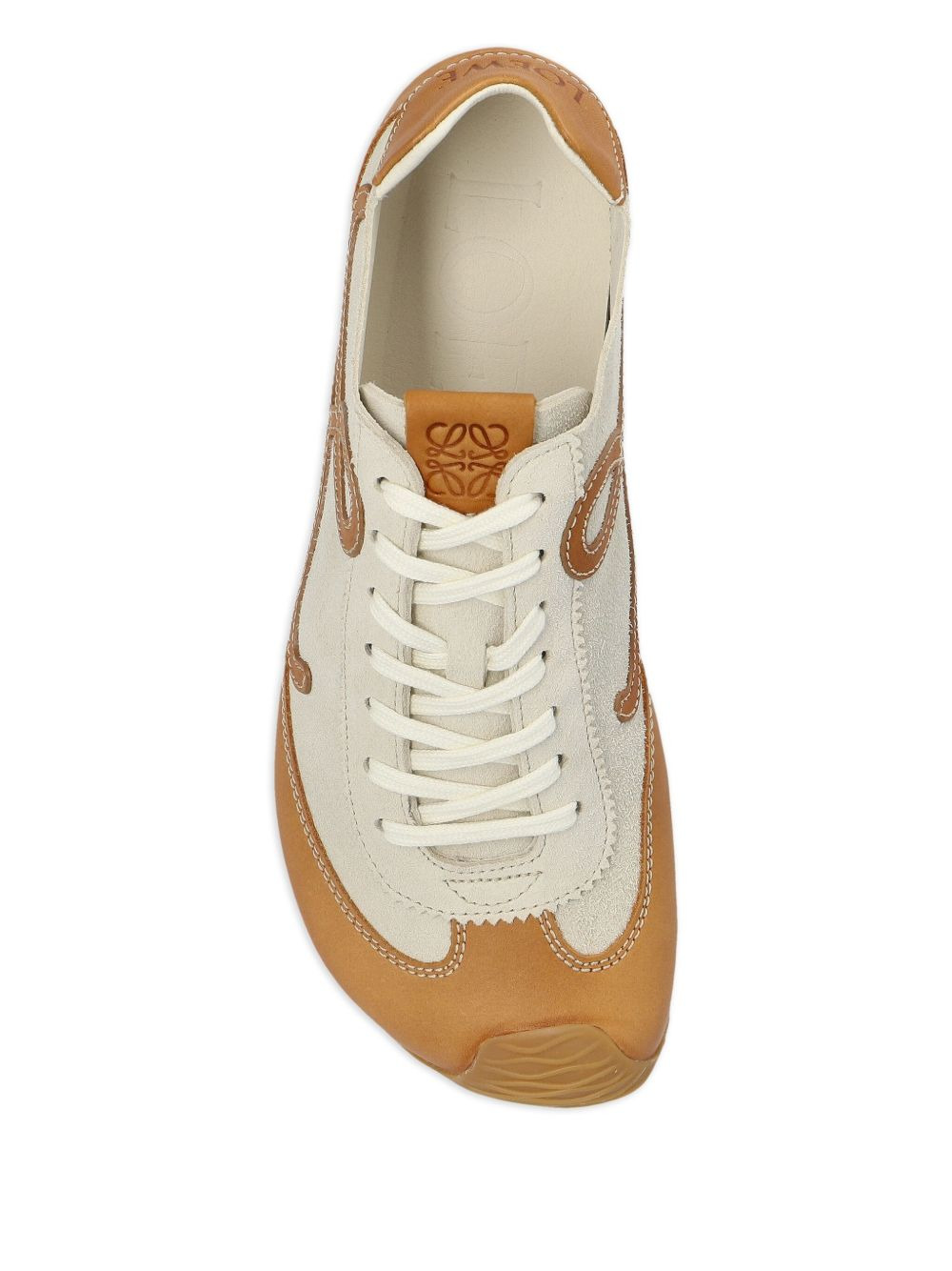Ballet Runner 2.0 leather logo sneakers - 3