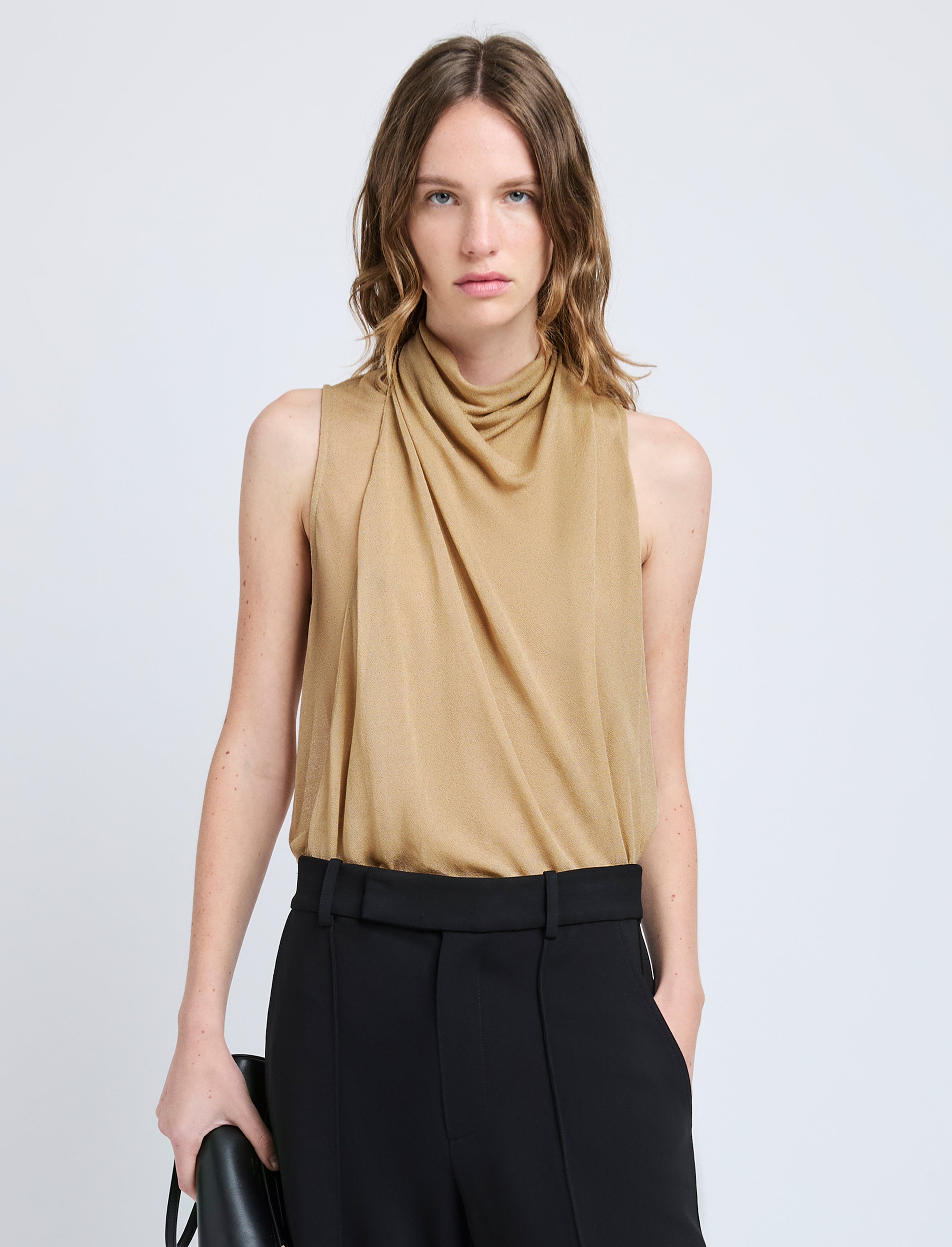 Sage Top in Crepe Jersey - 2