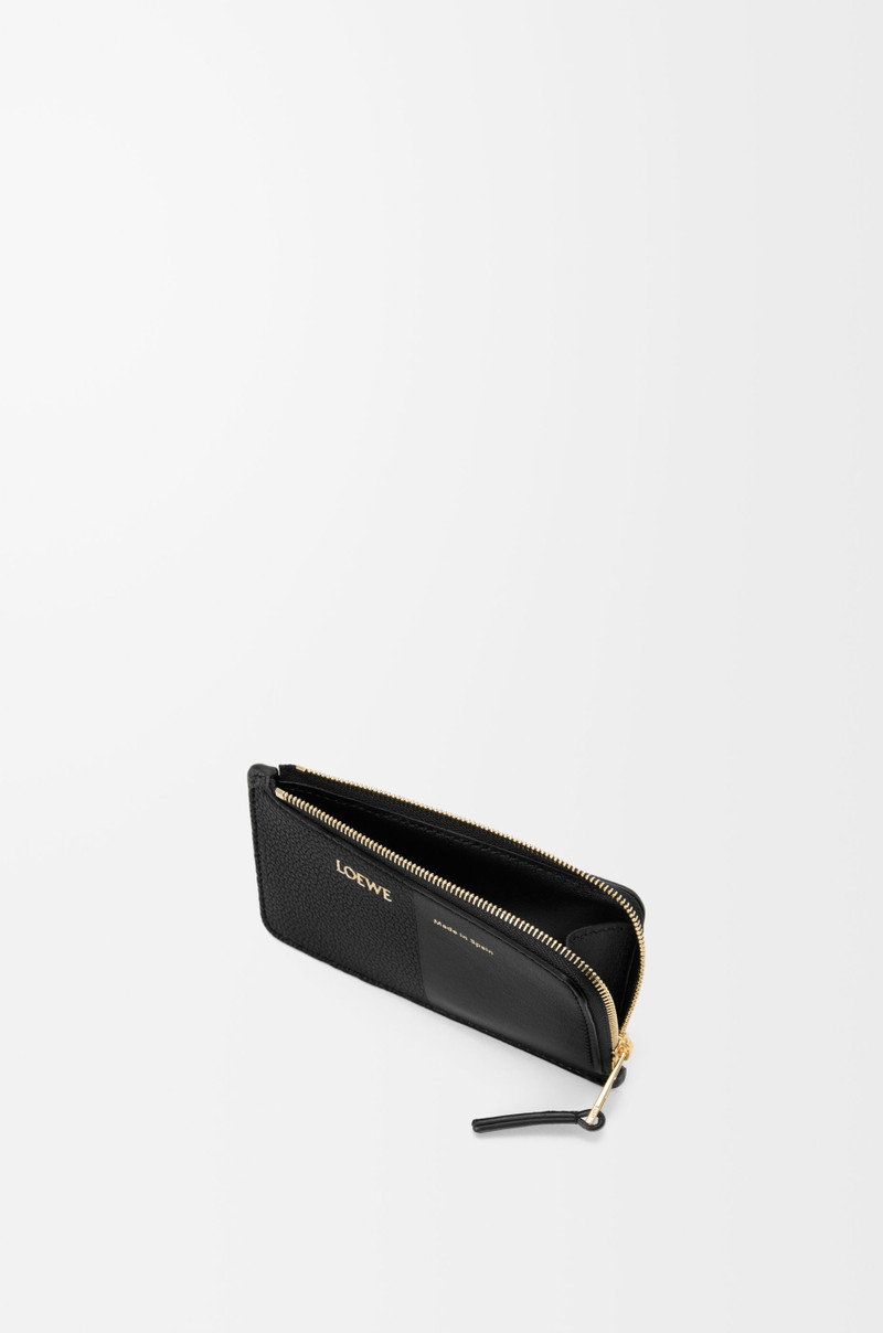 Loewe Coin cardholder in smooth and grained calfskin outlook