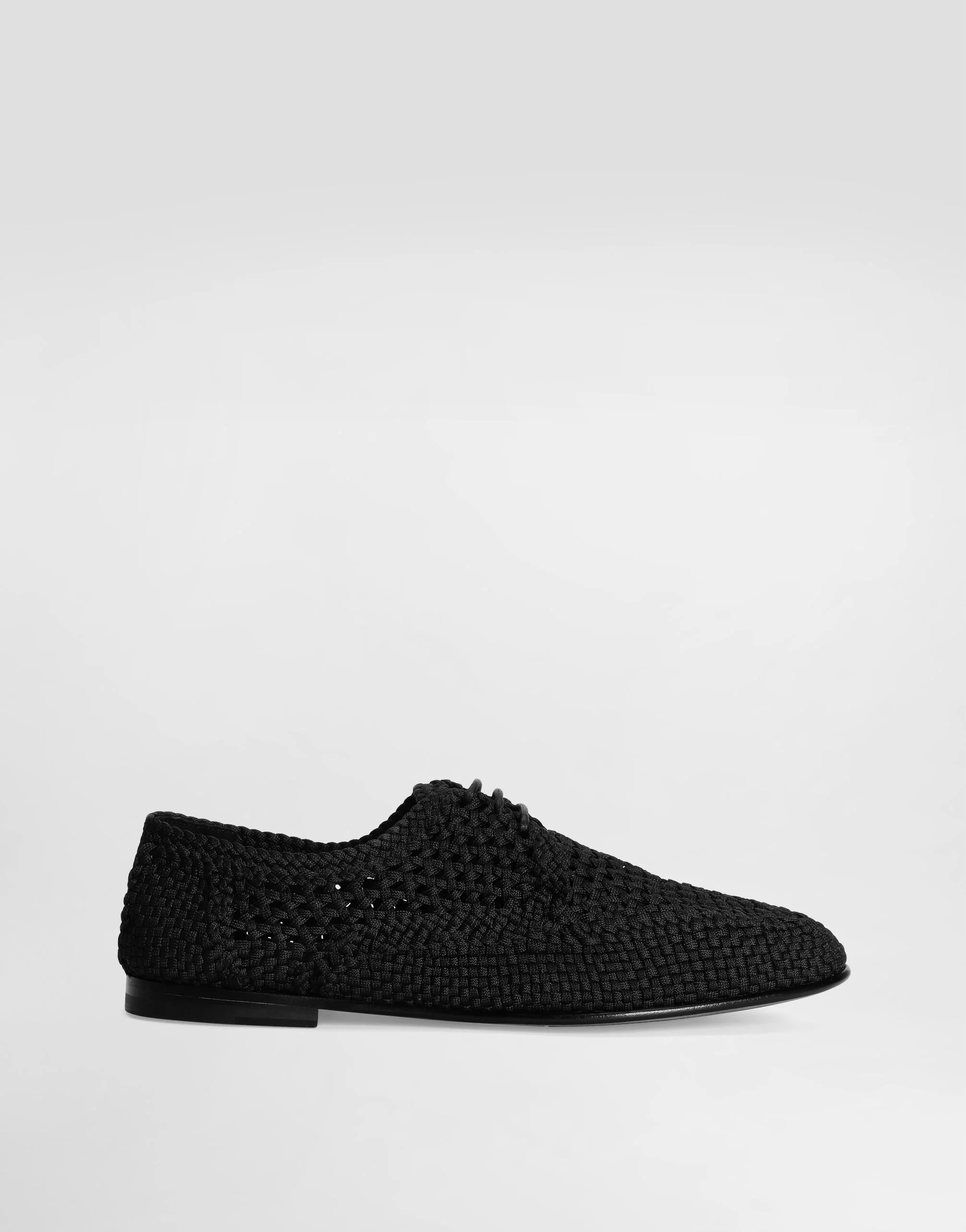 Woven fabric Derby shoes - 1