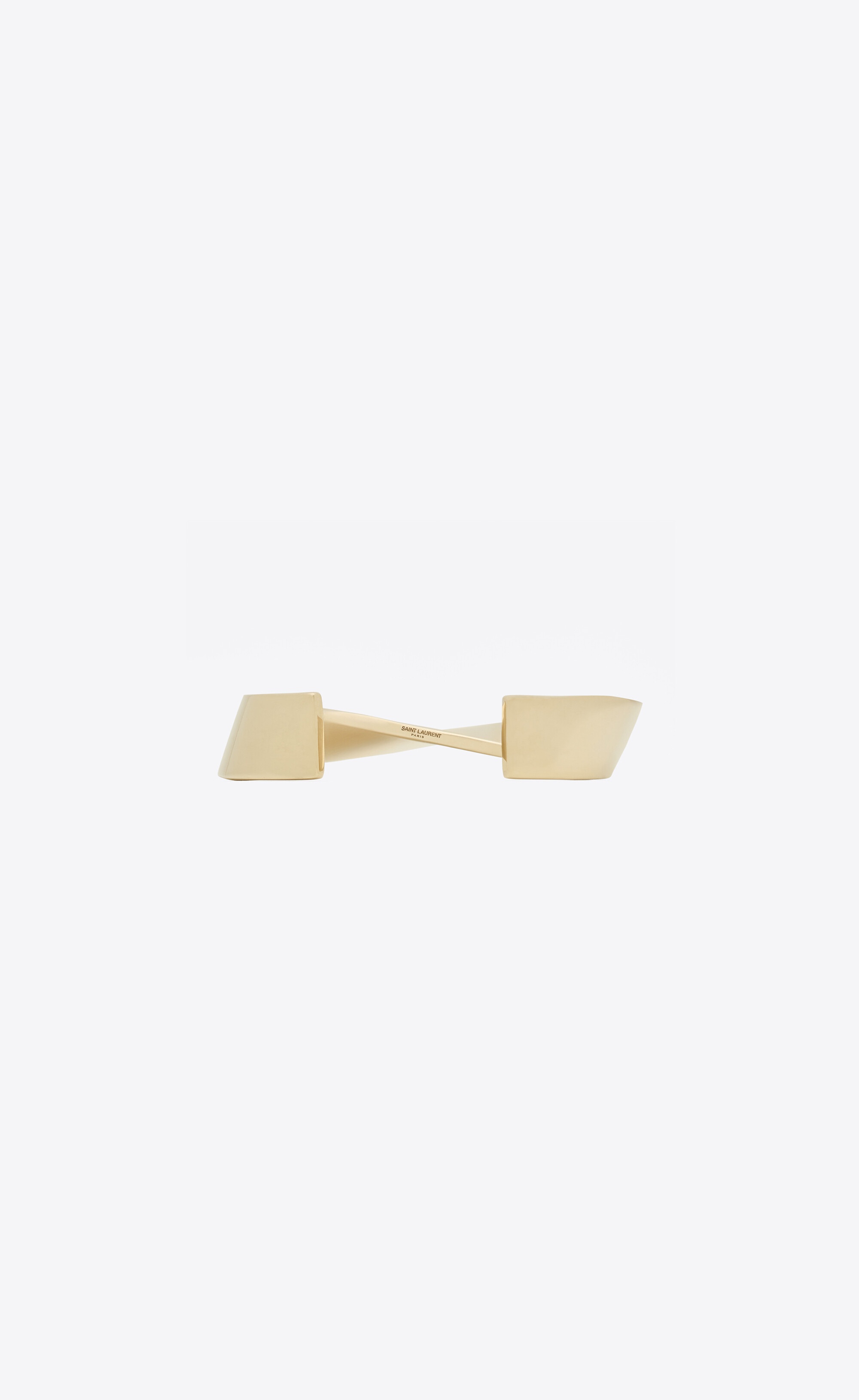swirl cuff in metal - 3
