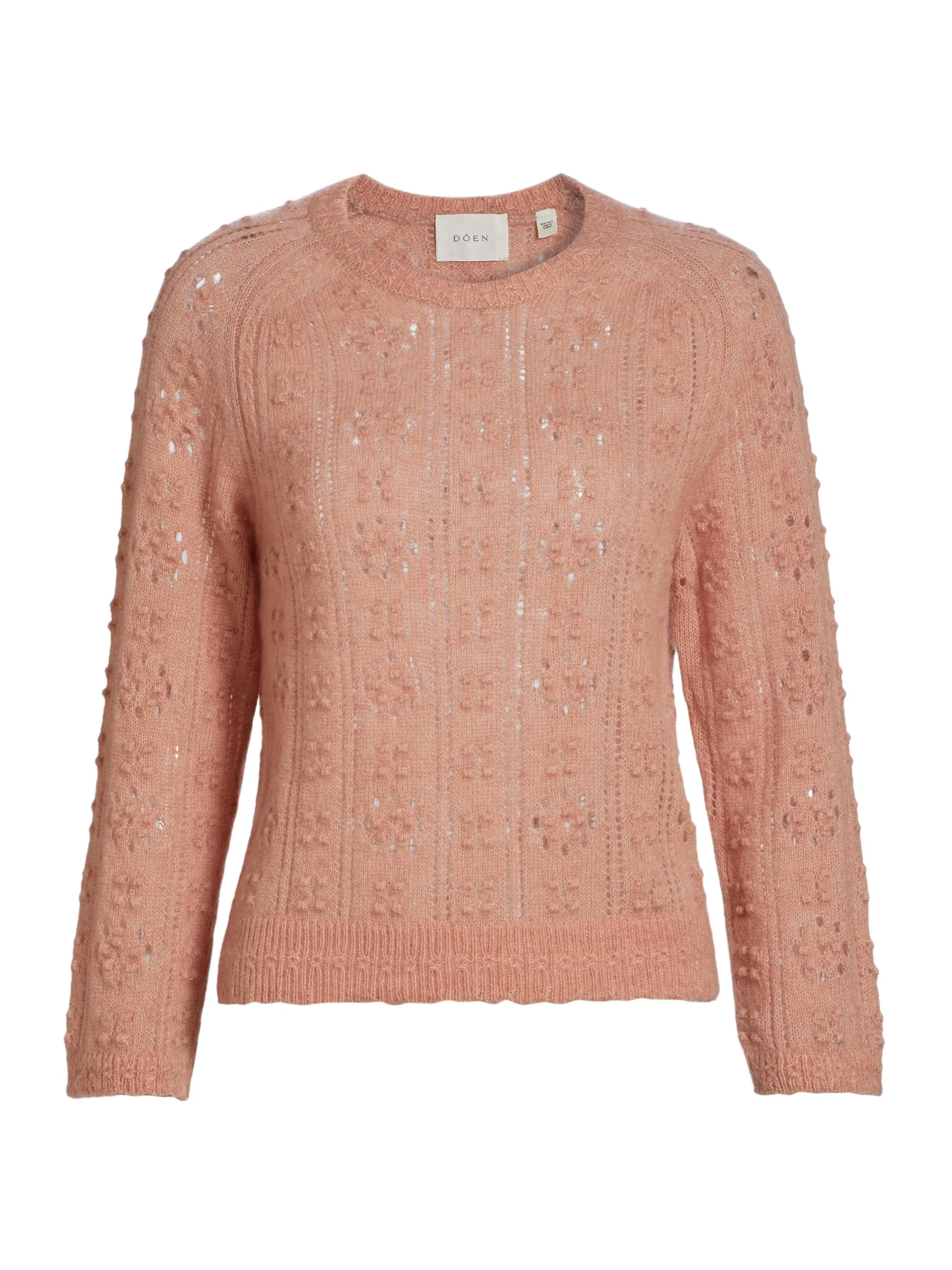 Women's Emiliana Alpaca-Wool Knit Sweater - Clay - 1