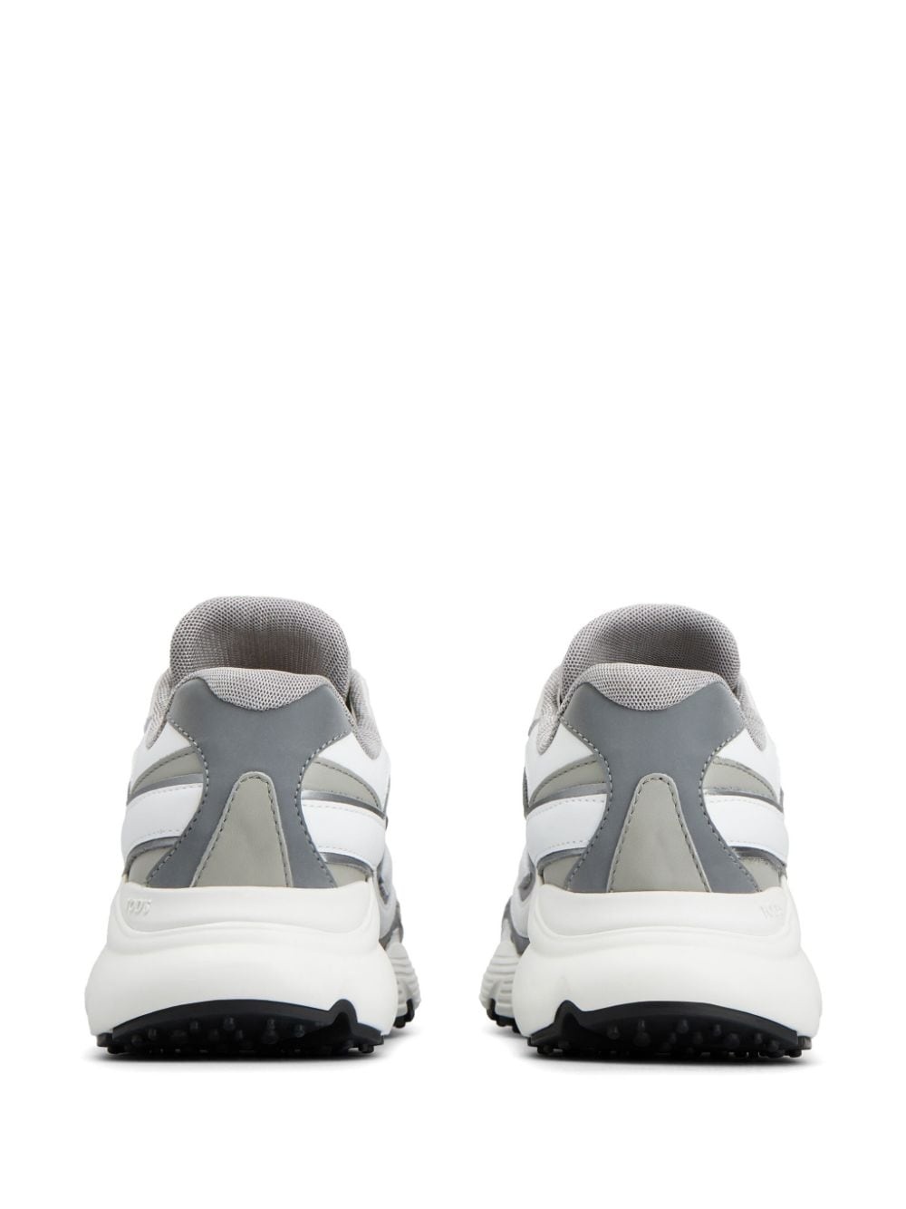 panelled low-top sneakers - 3