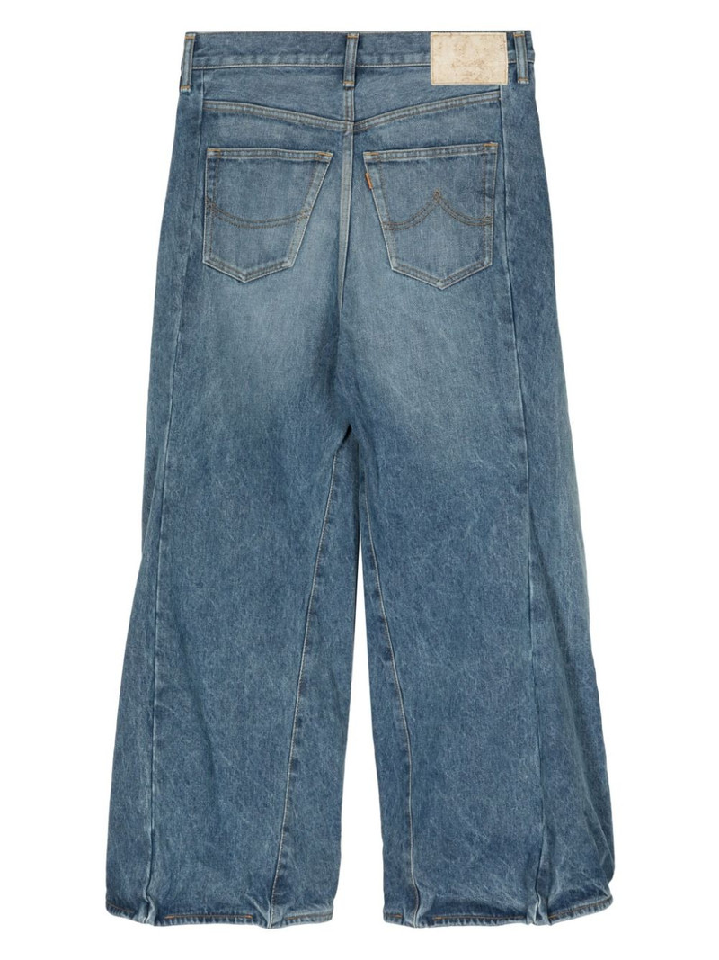 doublet Robot wide-leg jeans outlook