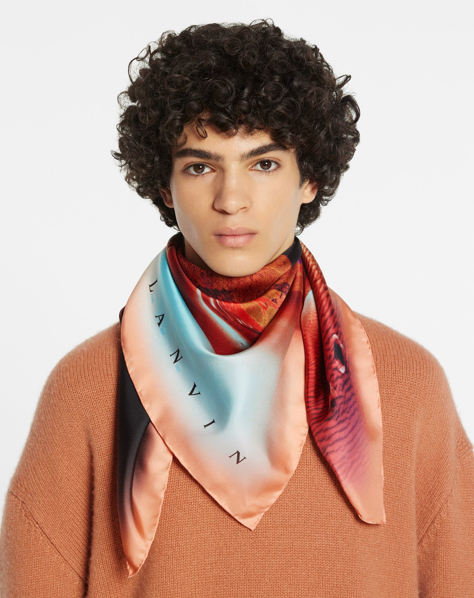 LANVIN SILK SCARF - 2