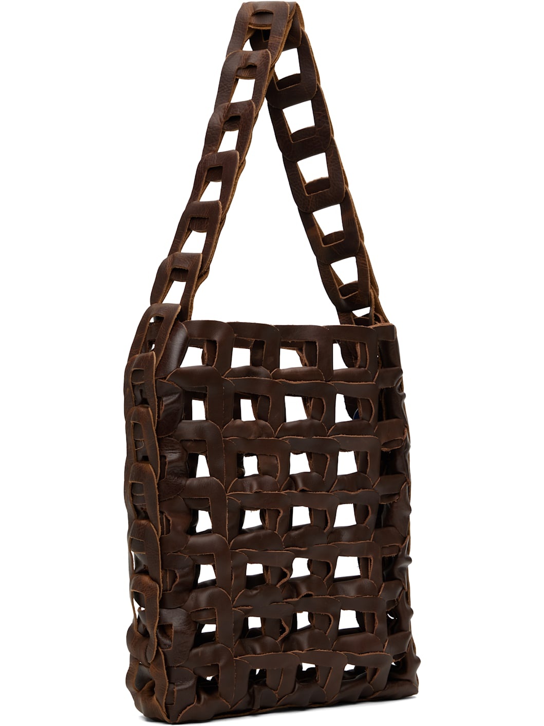 SSENSE Exclusive Brown Medium Links Tote - 2