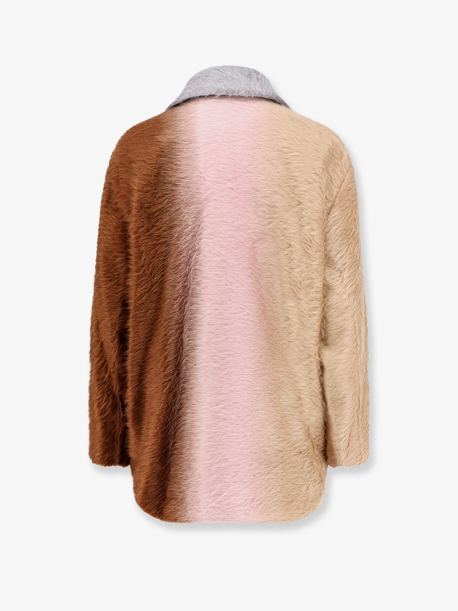 Alpaca And Wool Double-Breasted Coat - 2