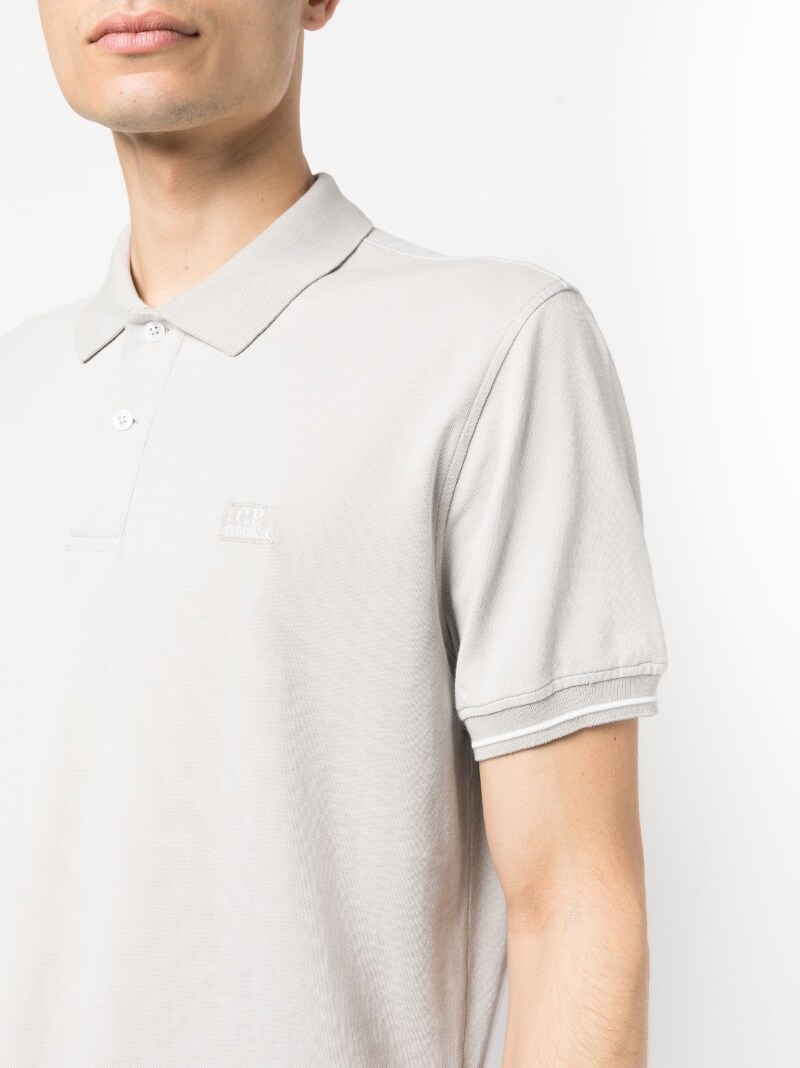 short-sleeved polo shirt - 5