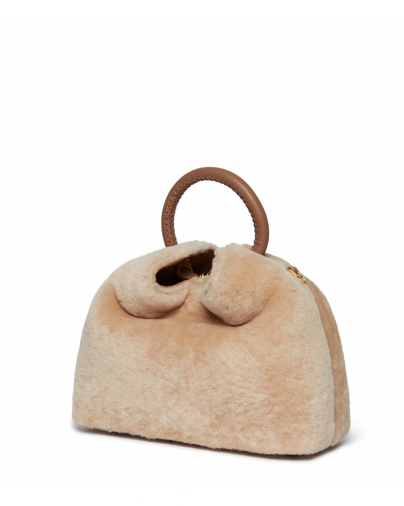 Elleme Baozi Shearling Montone Cream/Taupe outlook