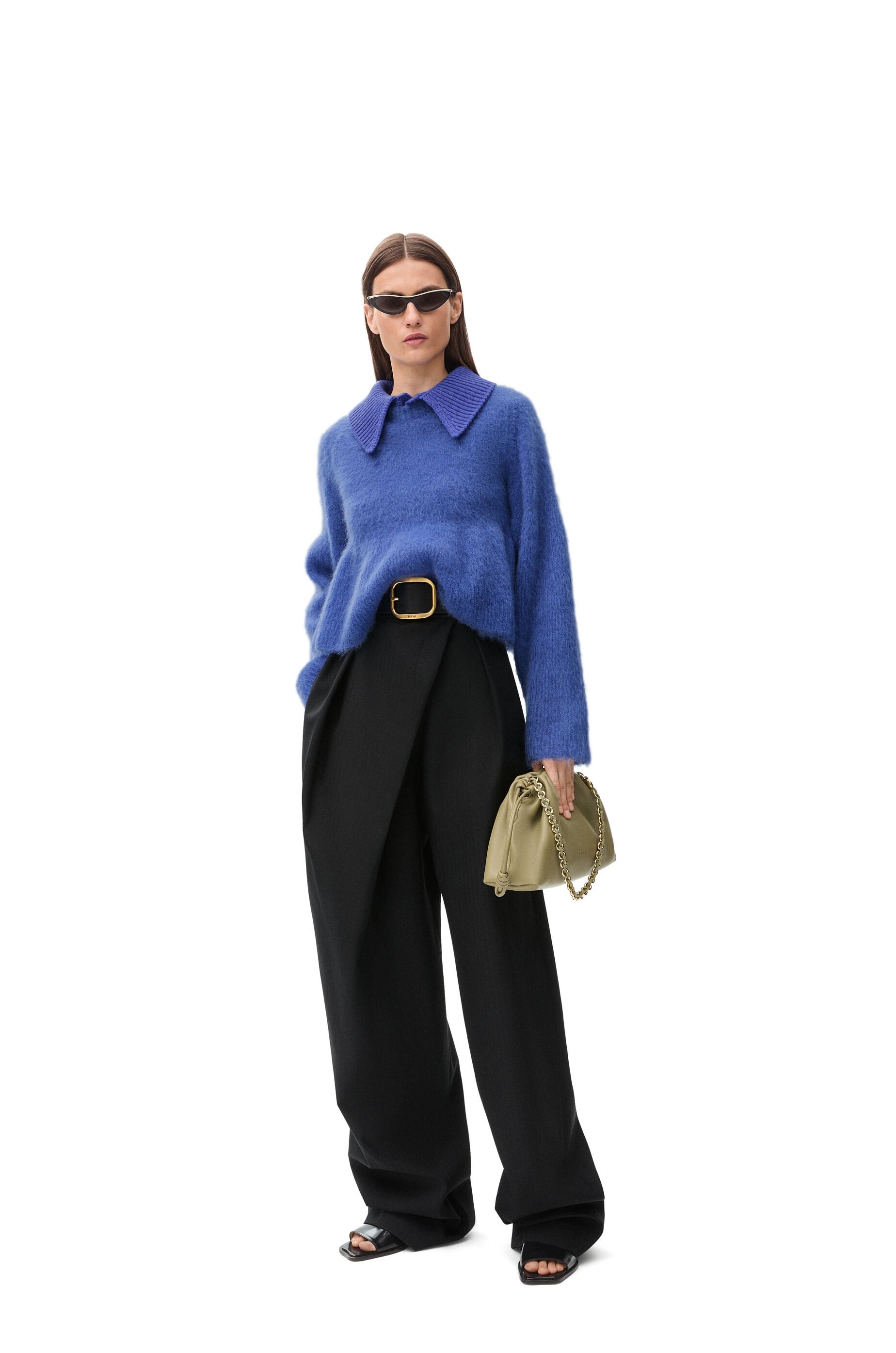 Wrap trousers in wool - 2